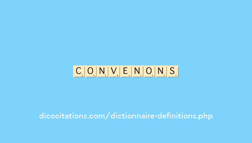 convenons