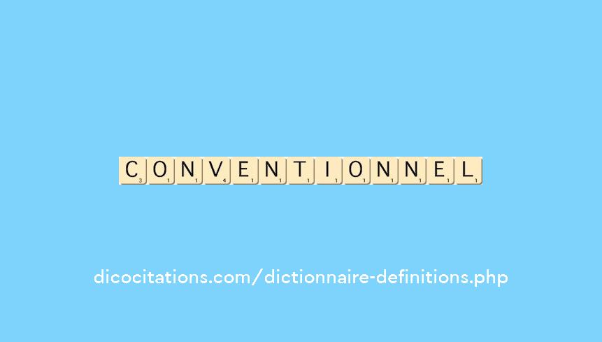 conventionnel conventionnel