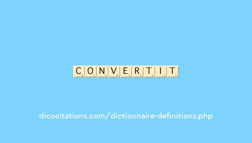 convertit convertit
