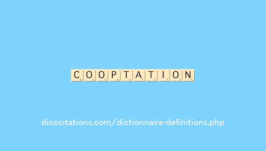 cooptation