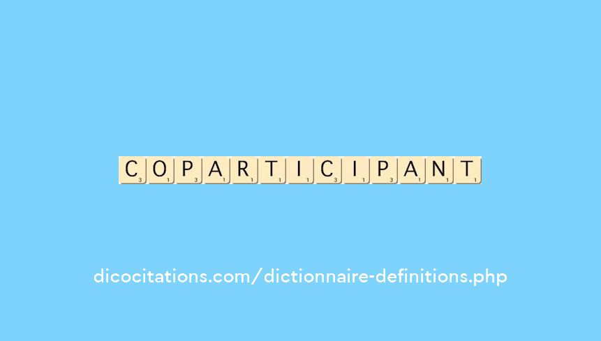 coparticipant