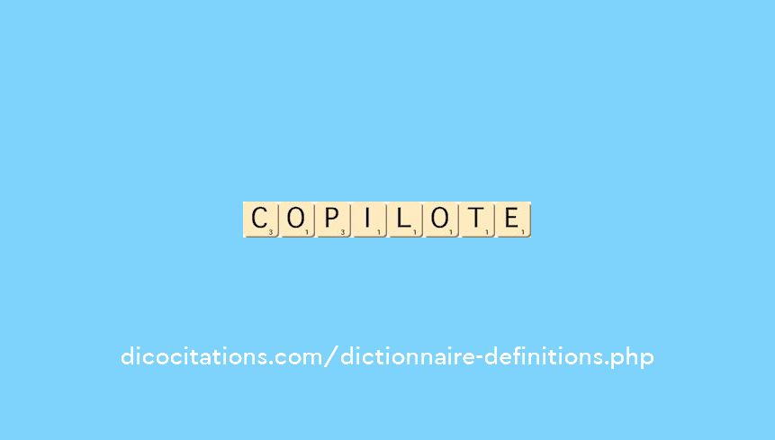 copilote copilote