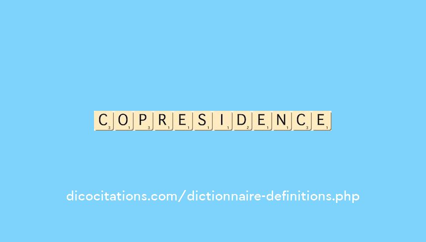 copresidence copresidence