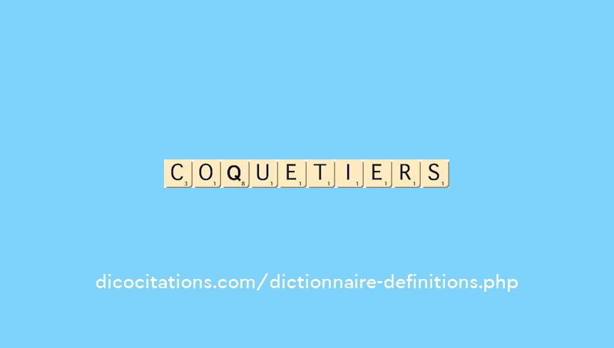 coquetiers coquetiers