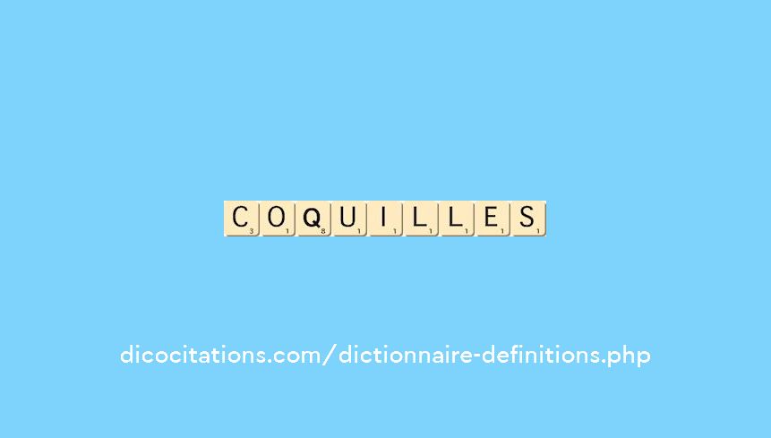 coquilles