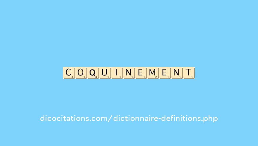 coquinement
