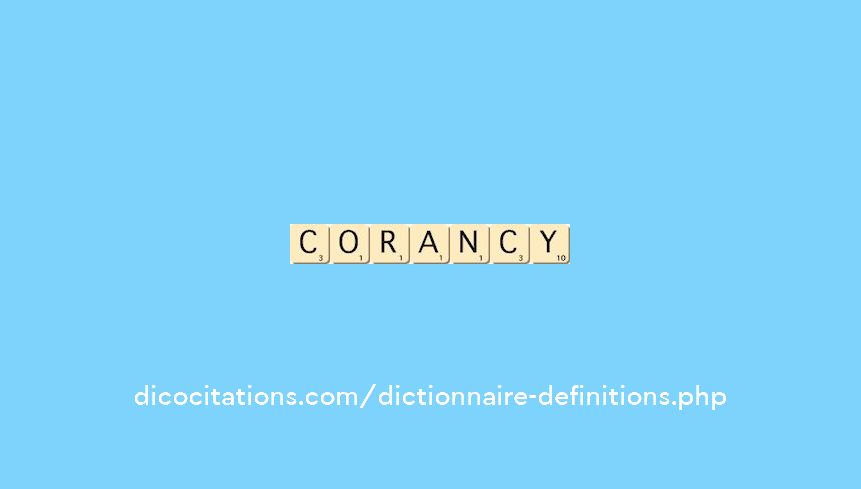 corancy
