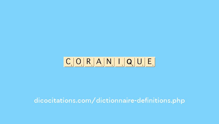 coranique