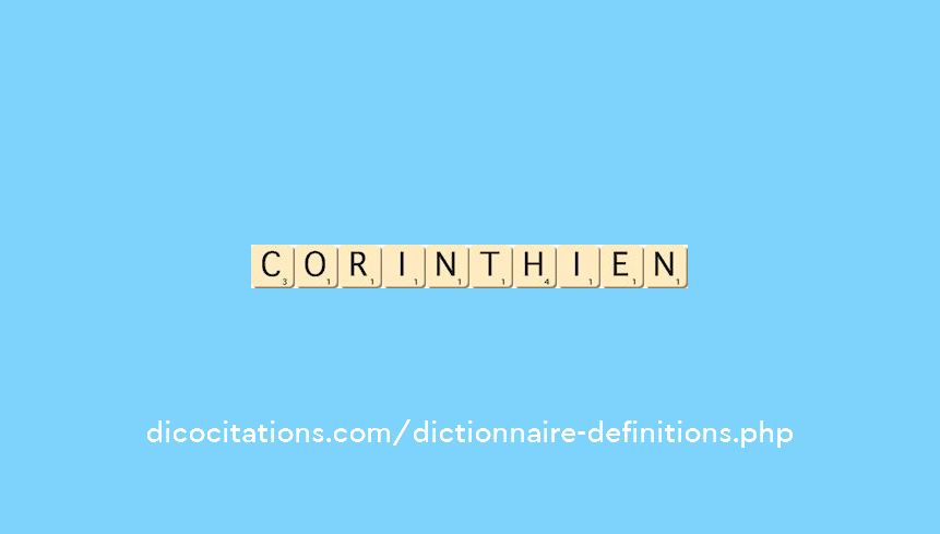 corinthien corinthien
