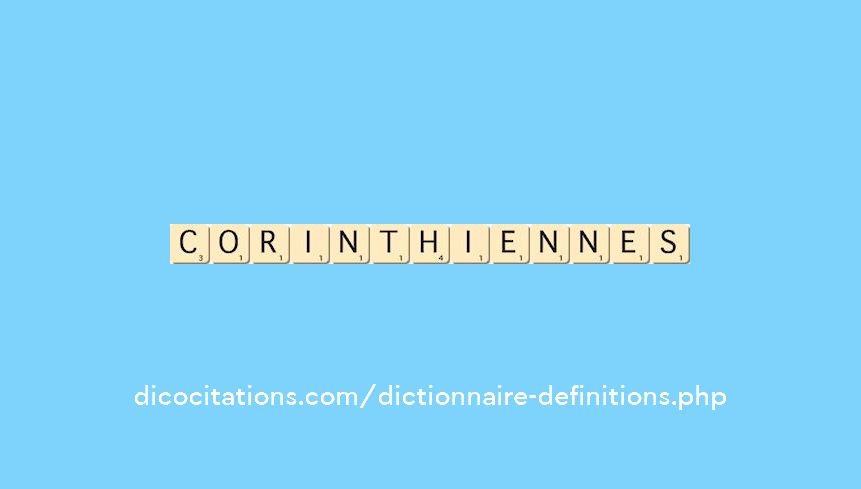 corinthiennes