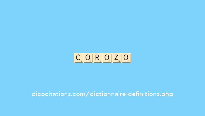 corozo corozo