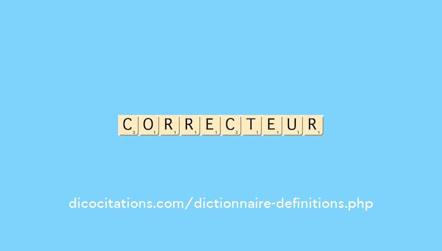 correcteur