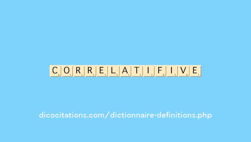 correlatif--ive