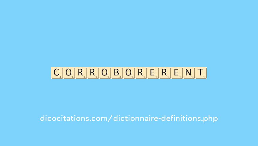 corroborerent corroborerent