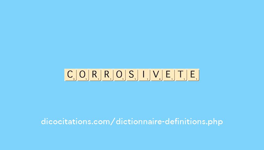 corrosivete