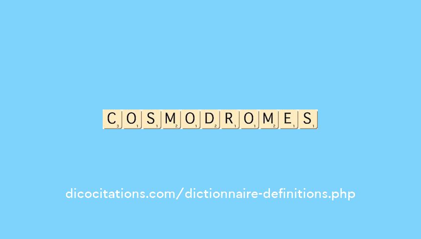 cosmodromes cosmodromes