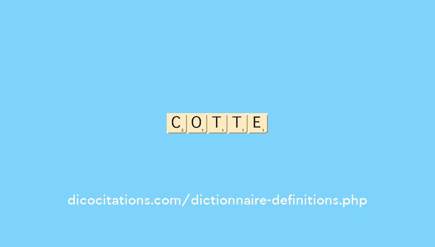 cotte