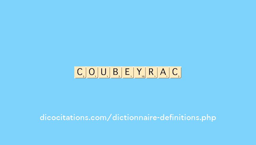 coubeyrac coubeyrac