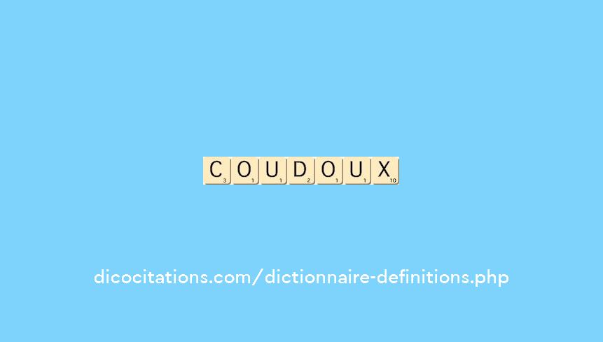 coudoux