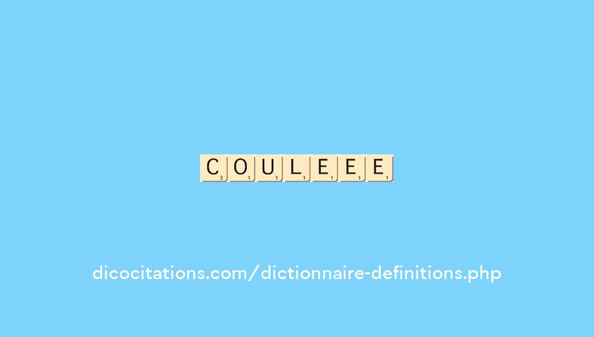 coule--ee