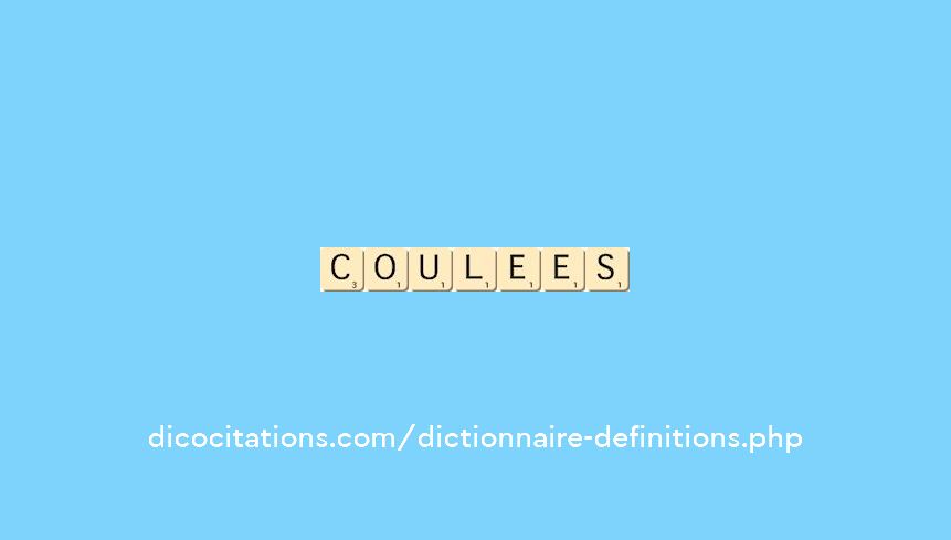 coulees coulees