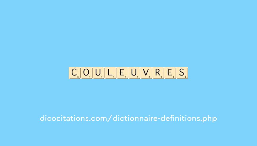 couleuvres couleuvres