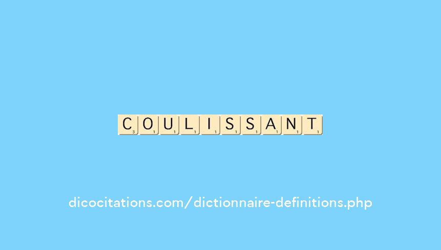 coulissant coulissant