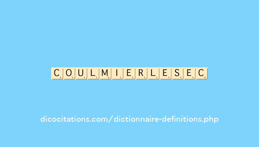coulmier-le-sec