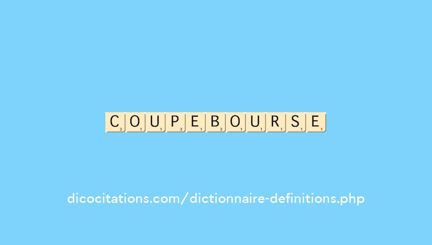 coupe-bourse