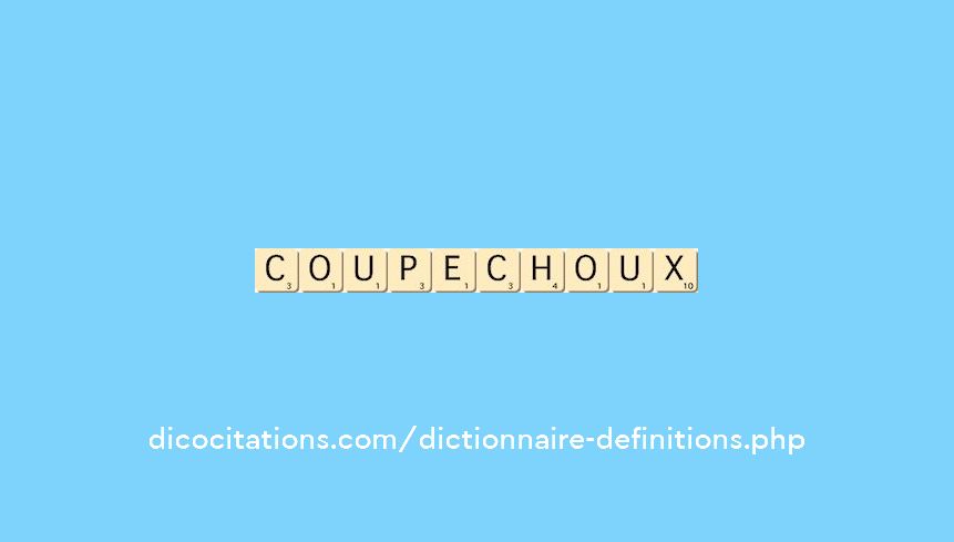 coupe-choux