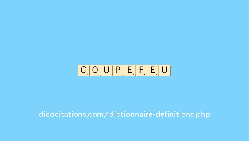 coupe-feu