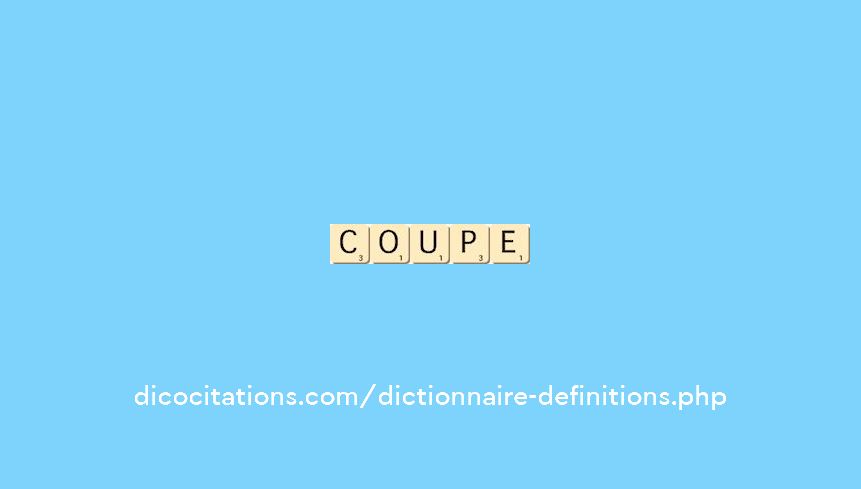 coupe
