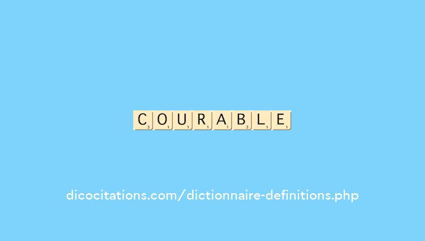 courable