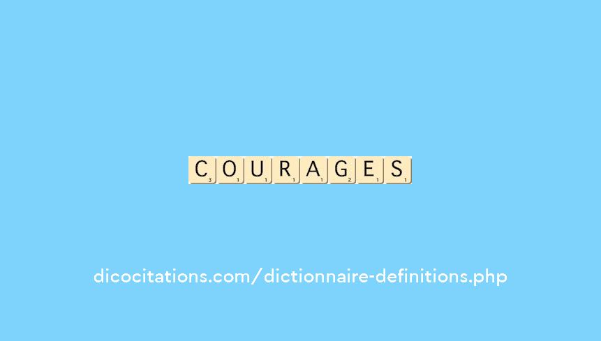 courages courages