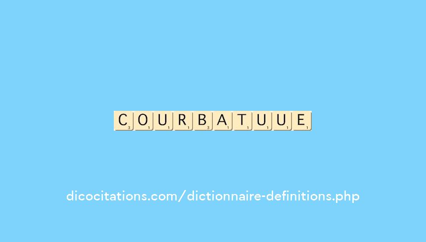 courbatu--ue