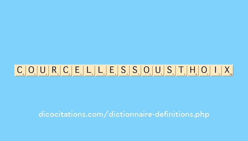 courcelles-sous-thoix