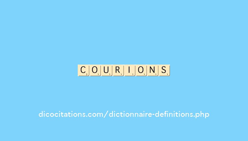 courions courions