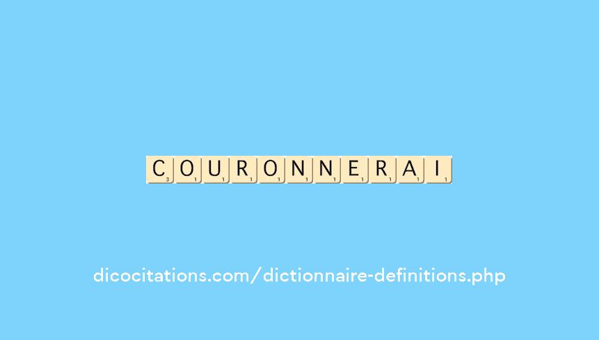 couronnerai couronnerai