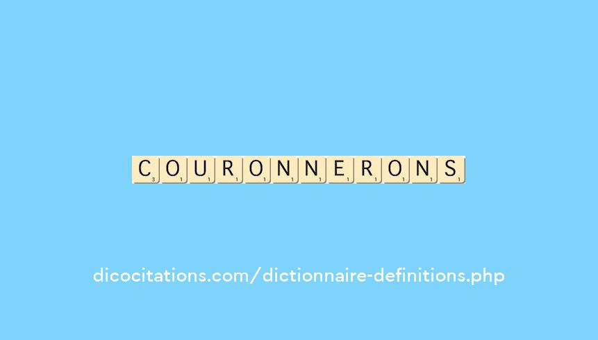 couronnerons