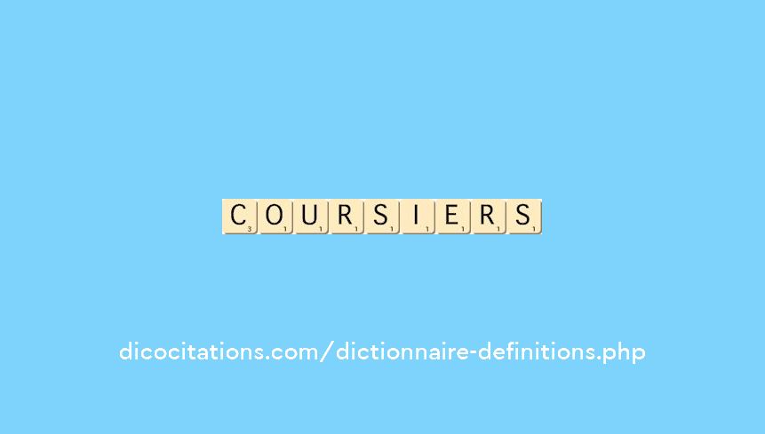 coursiers coursiers