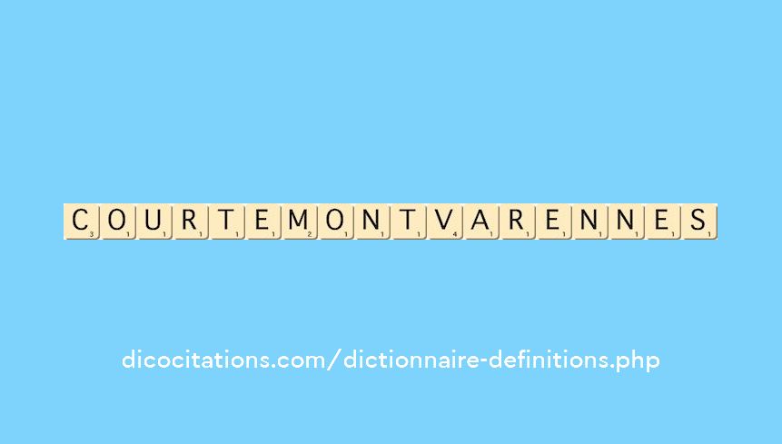 courtemont-varennes