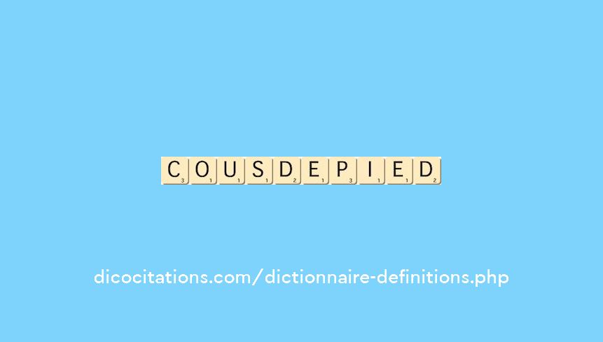 cous-de-pied cous-de-pied