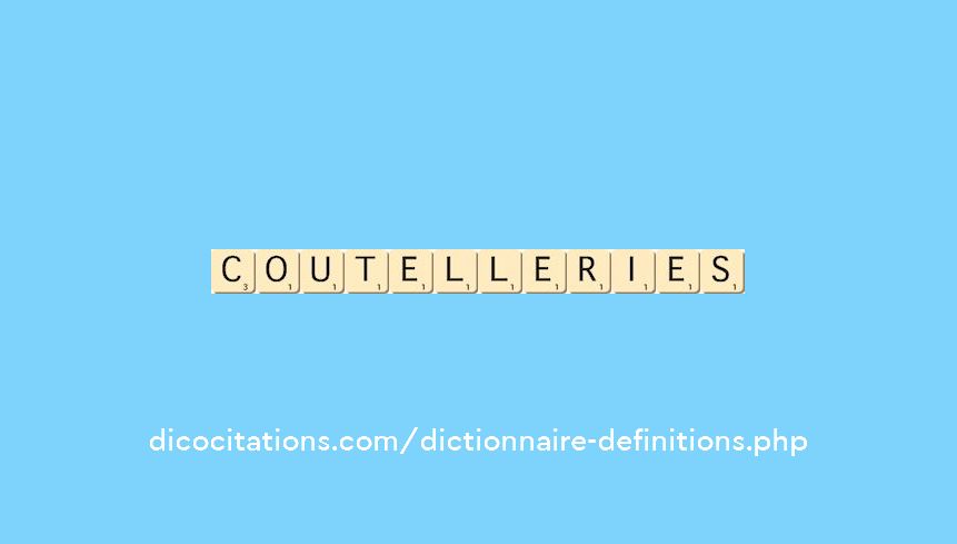 coutelleries