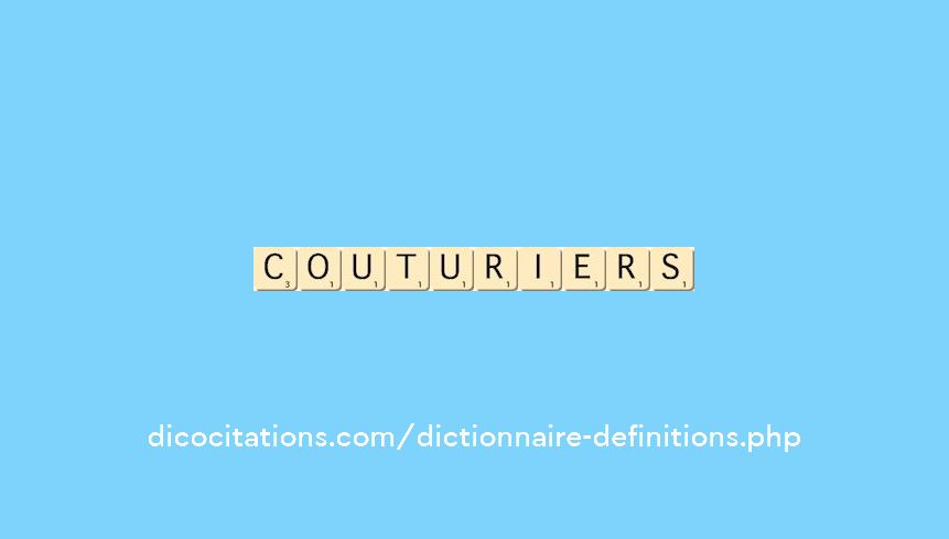 couturiers