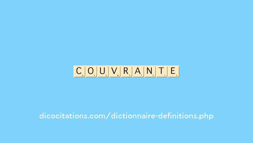 couvrante couvrante