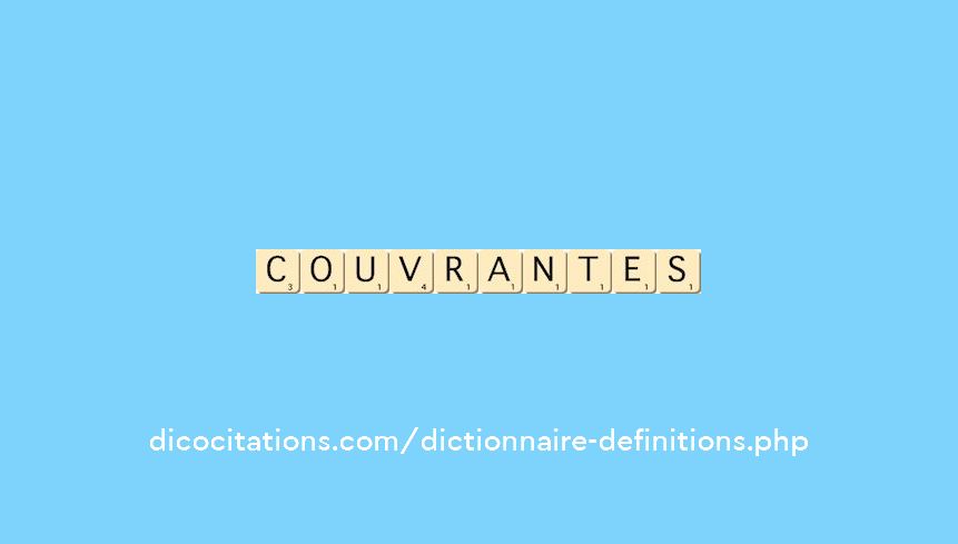 couvrantes couvrantes