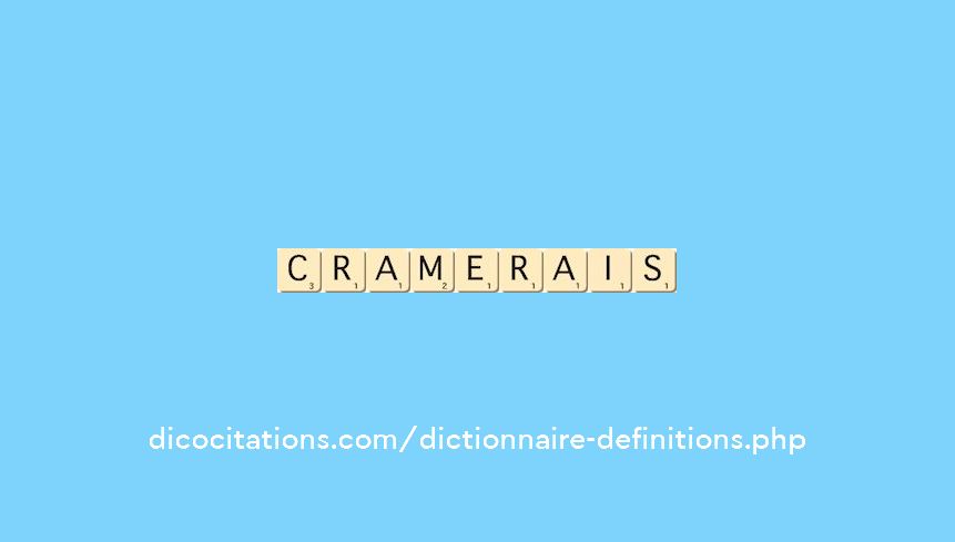 cramerais cramerais