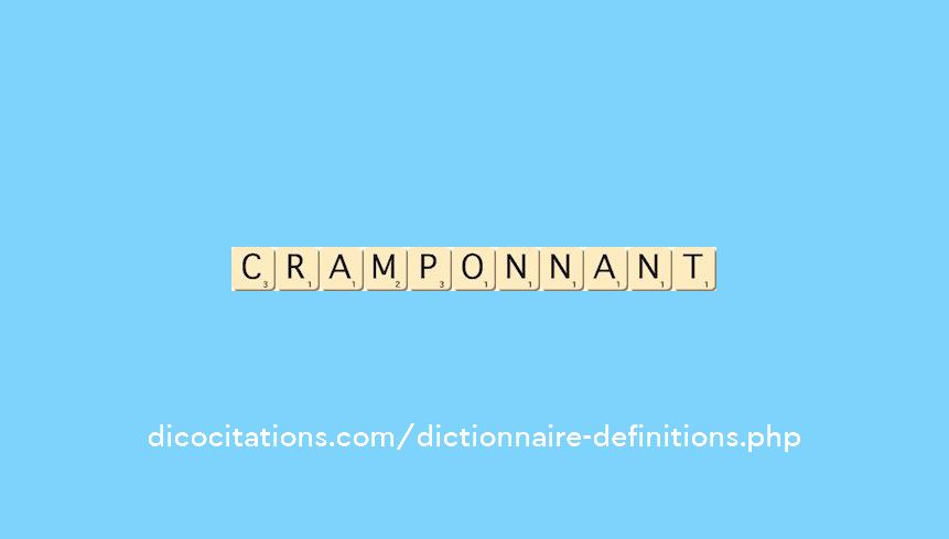 cramponnant cramponnant