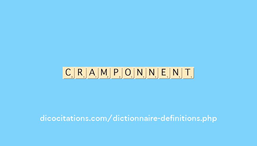 cramponnent cramponnent