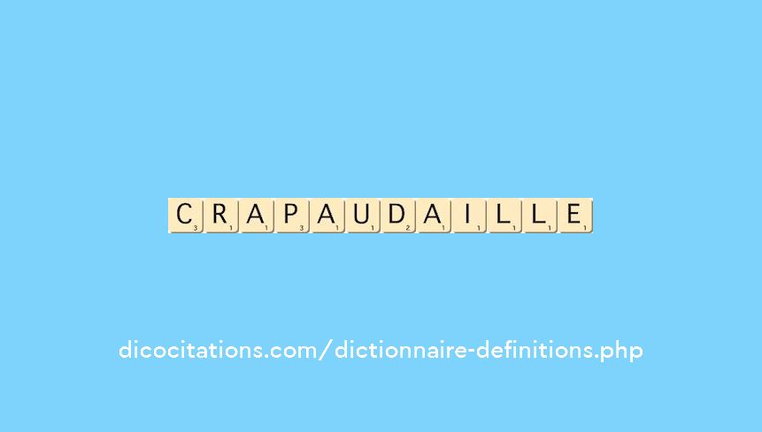 crapaudaille